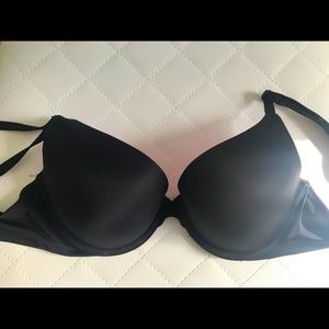 PINK Black Wear Everywhere Push-Up Bra